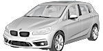 BMW F45 C1480 Fault Code